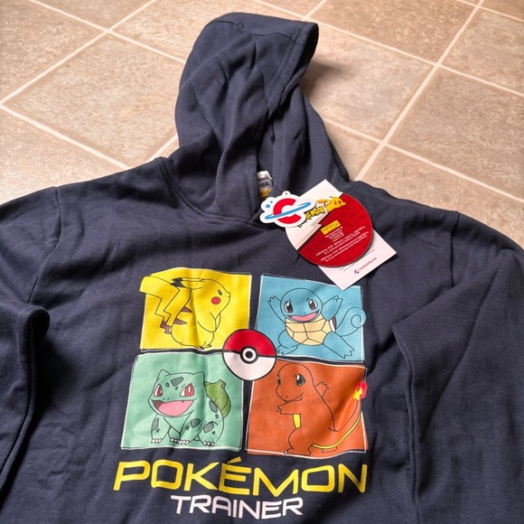 Trainer Navy Hoodie - Picture 2 of 4